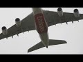 TAKE OFF EMIRATES A380