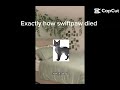 The TRUE story of swiftpaw’s death