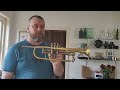Vintage C. Mahillon trumpet 1924