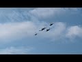 4 Military 🎖️ 🪖 Fighter Jets flying together at EAA airshow Oshkosh WI 😄