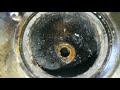 ENGINE OIL AND WATER MIXTURE | Mitsubishi S6S-D engine