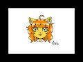 Happy Cat Girl Practice Animation