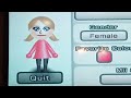 Making a Mii For The First Time In Years