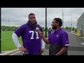 Christian Darrisaw Reacts to Vikings 2024 Schedule & The Early Bye Week