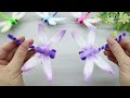 VERY SIMPLE! How to make a DRAGONFLY from chenille wire