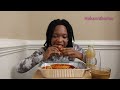 Seafood Boil Mukbang Unedited| 1st Meal Of The Day | No Talking