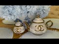 Chic Chanel Plate Rack Decor | Get Inspired By Chellesglamhome