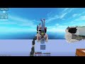 mine craft bedwars with only ice