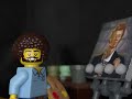 Bob Ross cleans his brush (LEGO ANIMATION)