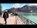 Serene Stroll by Lake Annecy: A Visual Escape to Tranquility