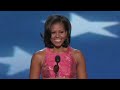 First Lady Michelle Obama's Remarks at the 2012 Democratic National Convention - Full Speech