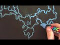 ASMR Elden Ring | Drawing Map of The Lands Between 1 Hour