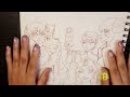WE FINALLY FINISHED THE SKETCHBOOK?!?! (Part 3) || a long draw with me sketchbook session