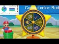 If WE touch a color on the wheel the video ends