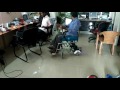 Hoverboard wheel chair