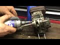 Stihl BG86c blower repairs bottom end bearings