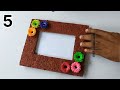 7 Easy and quick Photo frame Making ideas | Beautiful handmade Photo frames for Wall |