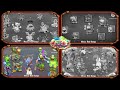 All COVERS OF ETHEREAL WORKSHOP FULL SONG WAVE 1-2-3-4 | MY SINGING MONSTER