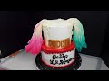 Suicide Squad Harley Quinn Cake