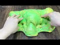 Mixing Makeup Clay and More into Glossy Slime I Satisfying YEN Slime Video #591