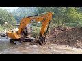 Hinkhuwa Kholaa Ma Baluwa Khaari Banaudai Jcb Excavator Machine Vlog.