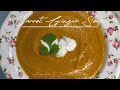 Carrot Ginger Soup Recipe | Roasted Carrot Soup