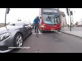 Cyclist wants me to go through red light