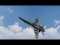 Top Gun style dogfight - F-18 vs SU-57 (with DevilDogGamer)