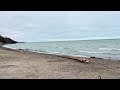 Bayfield Ontario Lake Huron pier very early spring 2022