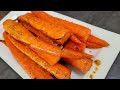 Honey Garlic Oven Roasted Carrots| Christmas Side Dish| Roasted Carrots