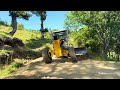 How Does John Deere 670 GP Grader Repair Swamp on the Road? #johndeere #motorgrader