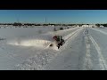 International hydro 186 with blanchet snowblower  with 225 pto hp DT414