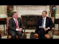 President Obama Meets with the King of Jordan