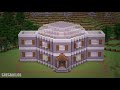 Minecraft: How to Build a TOWN HALL Building!