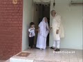 Narendra Modi visits his mother's home in Gandhinagar to seek her blessings on his birthday