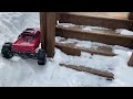 Newish x maxx snow fun 8s chassis with max 6 and 1600kv 6s motor on 6s zop power lipos