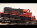 Product Review:  ScaleTrains SD40-2 Illinois Central Gulf (orange and gray) H.O. Scale, DCC/Sound