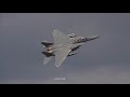 F-15E Strike Eagle Conduct Routine Flying Operations at RAF Lakenheath, England • US Military