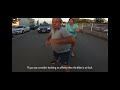 Biker Fights Man Who Runs Stop Sign