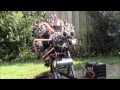 Making and start up of a radial engine of VW parts