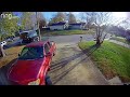 UPS guy almost gets clocked