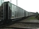 CSX southbound coal train in Cordele,GA