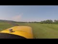 Coming in sideways! Rwy23 approach/landing in a forward slip. 1B8