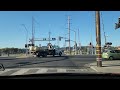 trains blocks malfunction on a street while train is arriving