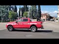 [INCENDIO] Partenza APS Volvo FL280 + AIB Ford Ranger Vigili del Fuoco Verona in sirena!!