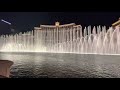 Bellagio Fountains “My Heart Will Go On” in Las Vegas