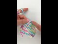 WONDERFUL 💯👌 Super Easy Tunisian Crochet for Beginners