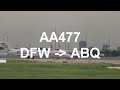 DFW Airport Spotting from Observation Founder's Plaza With Air Traffic Control Voice