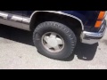 Fail-Dean radial sxt mud terrain tire explodes! Caught on video