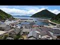 East China Sea Kabashima Island (Nagasaki Prefecture) / Two island villages built with andesite